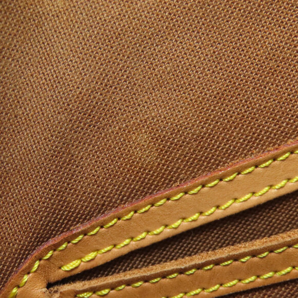LOUIS VUITTON Authentic Brown Monogram Canvas Backpack main image 7